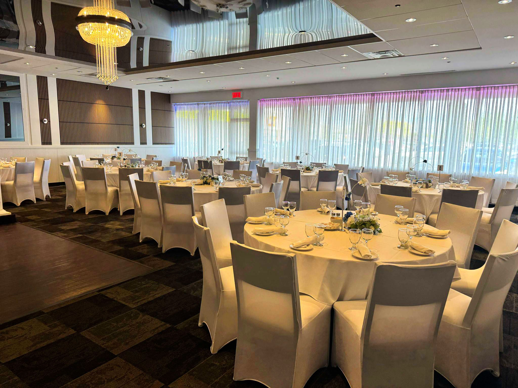 Reception halls for weddings, parties, and all your special events.